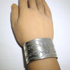 Silver Bracelet by Arnold Goodluck 5-1/2"