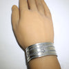 Silver Bracelet by Arnold Goodluck 5-1/2"