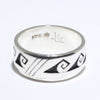 Silver Ring by Clifton Mowa- 8