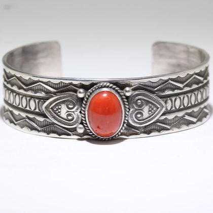 Coral Bracelet by Sunshine Reeves 5-1/2