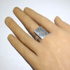 Silver Ring by Clifton Mowa- 9.5