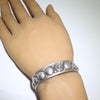 Silver Bracelet by Eddison Smith 5-3/4"