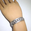 Silver Bracelet by Eddison Smith 5-3/4"