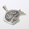 Silver Pendant by Willis Humeyestewa