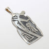 Silver Pendant by Willis Humeyestewa