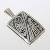 Silver Pendant by Clifton Mowa