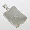 Silver Pendant by Clifton Mowa