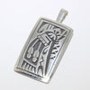 Silver Pendant by Clifton Mowa