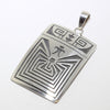 Silver Pendant by Clifton Mowa