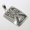 Silver Pendant by Clifton Mowa