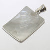 Silver Pendant by Clifton Mowa