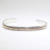 14K & Silver Bracelet by Bruce Morgan (0.20")