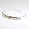 14K & Silver Bracelet by Bruce Morgan (0.20")