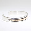 14K & Silver Bracelet by Bruce Morgan (0.37")