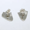 Silver Earrings by Willis Humeyestewa