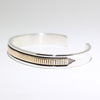 14K & Silver Bracelet by Bruce Morgan (0.37")