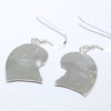 Silver Earrings by Willis Humeyestewa