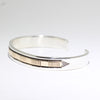 14K & Silver Bracelet by Bruce Morgan (0.37")