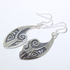 Silver Earrings by Willis Humeyestewa