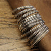 14K & Silver Bracelet by Bruce Morgan (0.20")