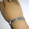 Silver Bracelet by Bruce Morgan (0.37")