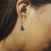 Silver Earrings by Willis Humeyestewa