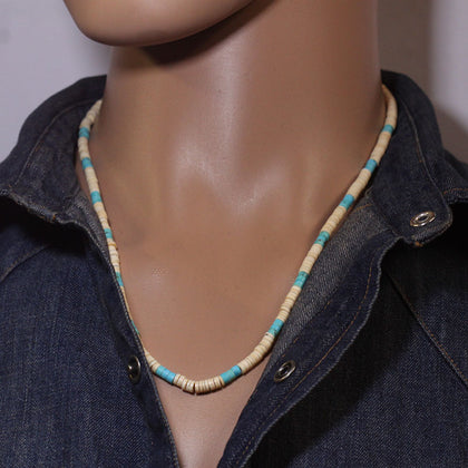 Heishi Necklace by Doris Coriz