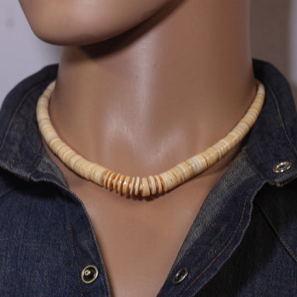 Heishi Necklace by Doris Coriz