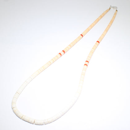 Heishi Necklace by Calvin Lovato