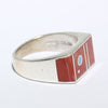 Inlay Ring by Veronica Benally- 5.5