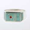 Inlay Ring by Veronica Benally- 8