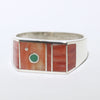 Inlay Ring by Veronica Benally- 7.5