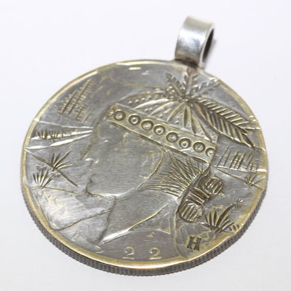 Coin Pendant by Harrison Jim