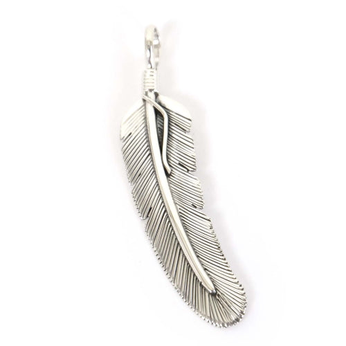 Feather Pendant by Harvey Mace