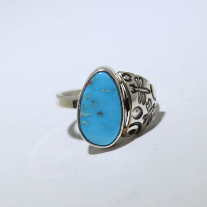 Morenci Ring by Steve Yellowhorse size 5.5