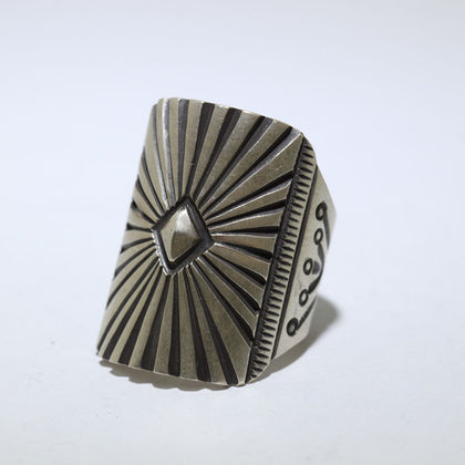 Stamp Ring by Herman Smith size 10