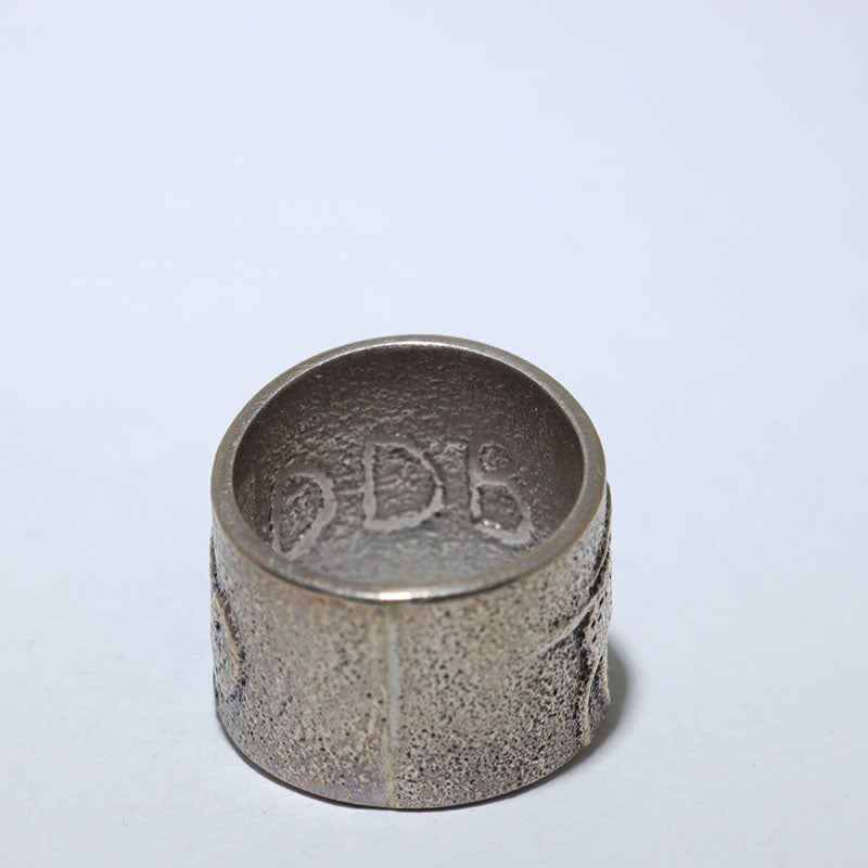 Silver Ring by Darryl Dean Begay Size 8