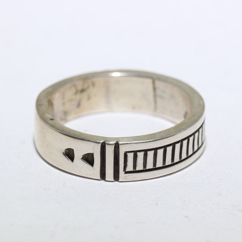 Silver Ring by Lyle Secatero -8.5