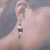Handmade earrings by Steve Yellowhorse