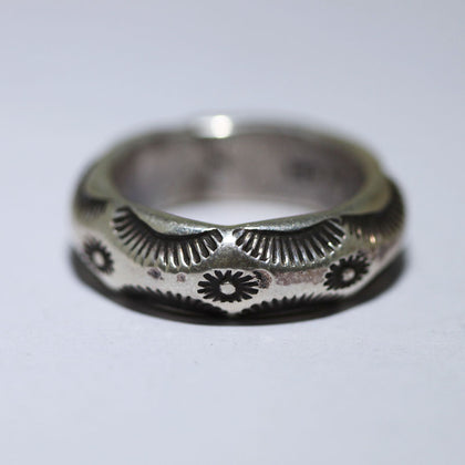 Stampwork Ring by Arnold Goodluck size 6.5