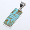 Turquoise Pendant by Curtis Manygoats