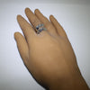 Silver ring by Isaiah Ortiz size 9.5