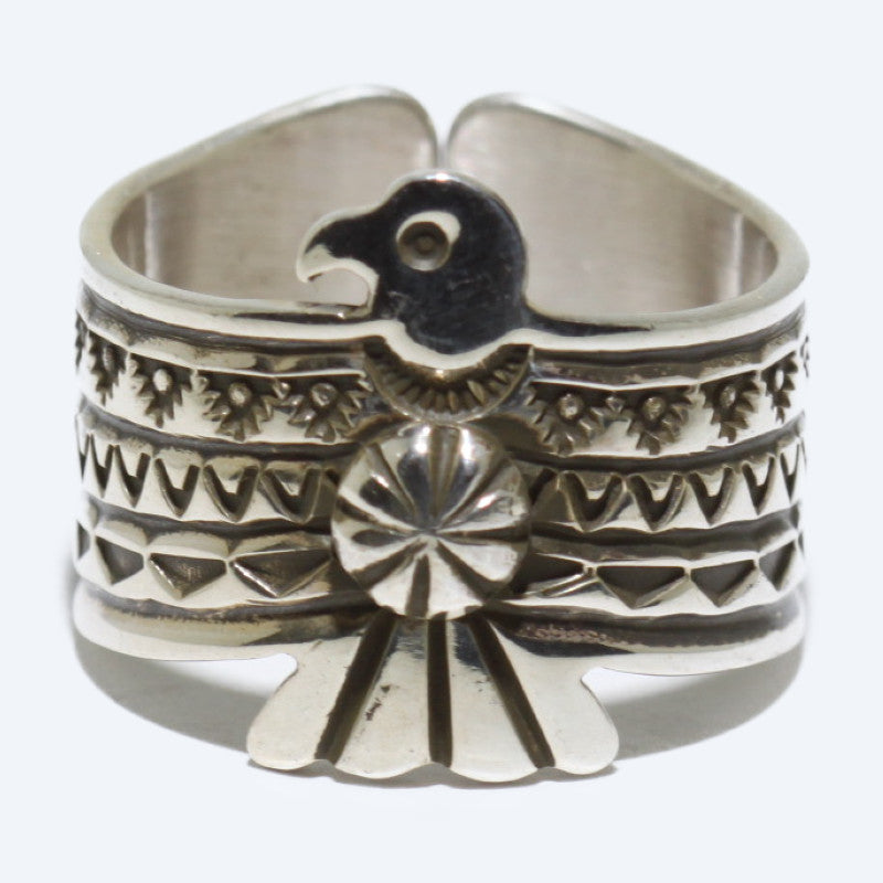 Thunderbird ring by Darrell Cadman – Gallup Trading