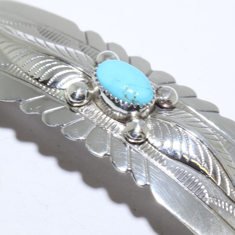 Turquoise Barrette by Wilbur Myers