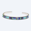 Inlay bracelet by Zuni