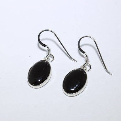 Onyx Earrings by Navajo