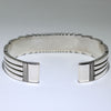 Silver bracelet by Pat Bedonie