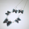 Butterfly necklace set by Tamara Pinto