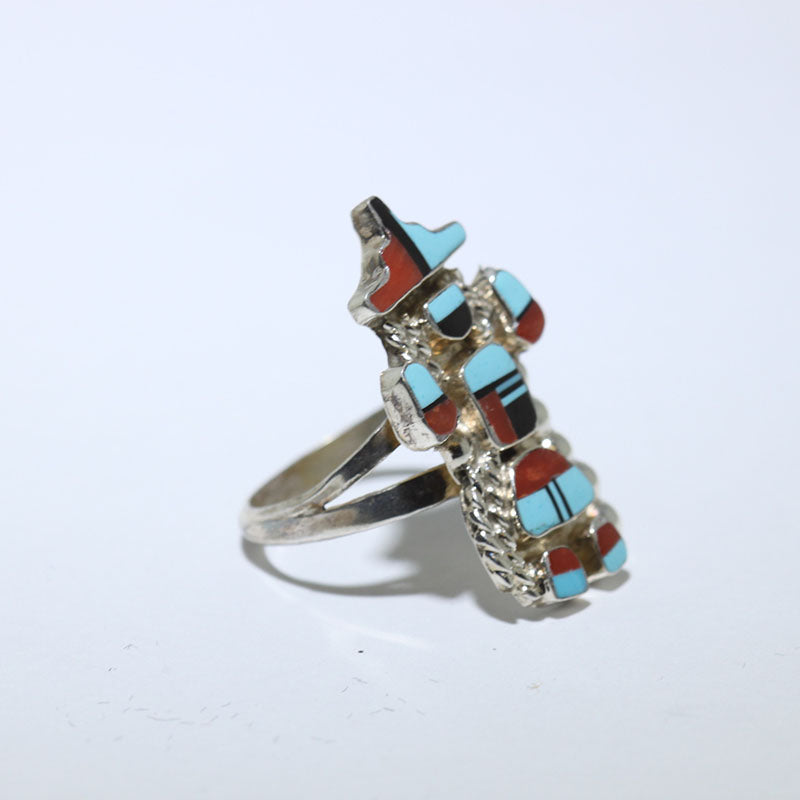 Inlay Ring by Zuni size 5.5