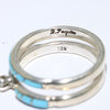 Inlay Zuni ring Size 7.5